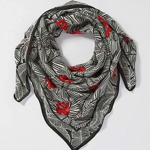 J.Jill Palm Secret Square Scarf